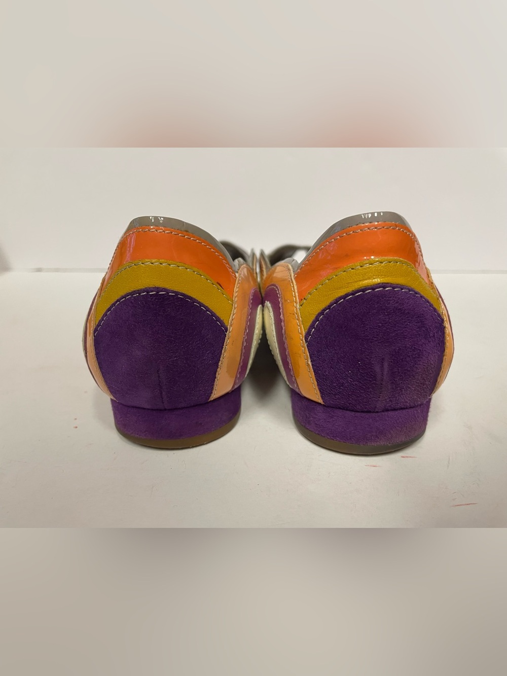 Vintage Prada butterfly Multicolor Flats ballets 41 - Picture 8 of 12